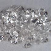 Close Out! Top Cut White Topaz 4 mm Rounds $2.00 ea GLI
