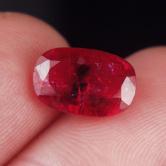 Rare! Unheated - Untreated Superb Color Burmese Ruby 4.33ct! GLI