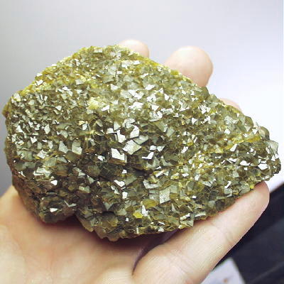 Classic Cabinet Golden Green Andradite Stanley Butte Arizona Litnon.com