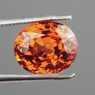 Color and Fire Gem Orange Mandarin Spessartite Garnet  Litnon.com