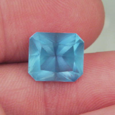 Strong Blue Rare Color Aquamarine Afghanistan 6.02 ct  Litnon.com