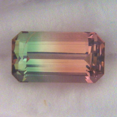 USA Cut Beautiful Bi Color Afghan Tourmaline 6.30 ct  Litnon.com