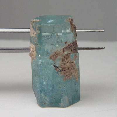 BLUE Terminated Aquamarine Beryl Crystal Namibia  Litnon.com