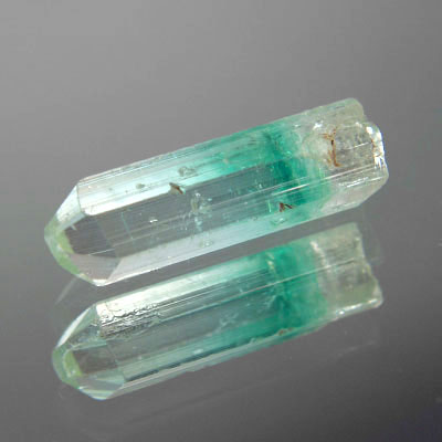 Bi Color Achroite Crystal Afghan Tourmaline 19.84 ct  Litnon.com