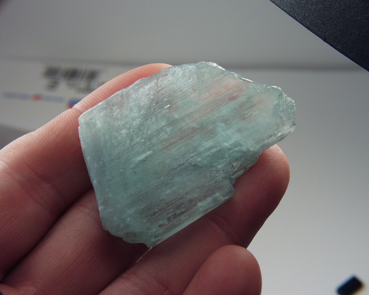 DT Spodumene Kunzite Hiddenite Crystal 173 ct  Litnon.com