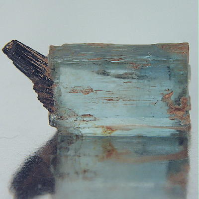Unusual Tourmaline Aquamarine Beryl Crystal Namibia  Litnon.com