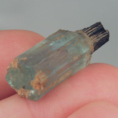 Unusual Tourmaline Aquamarine Beryl Crystal Namibia  Litnon.com
