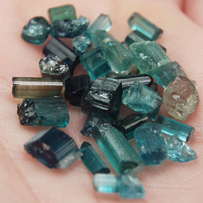 BlueTourmaline Facet Rough Namibia Lot 32.18 ct  Litnon.com