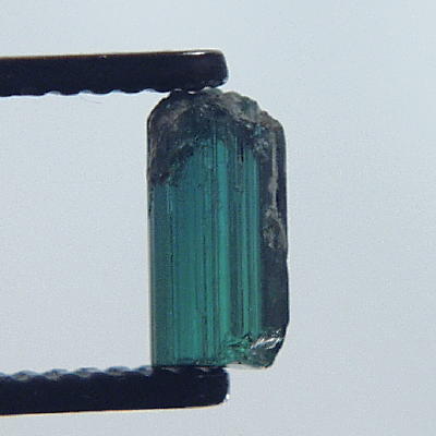 Afghan Blue Green Indicolite Tourmaline Facet Rough  Litnon.com