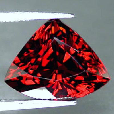 Cut and Color Red Fire Spessartite Garnet 5.71 ct  Litnon.com