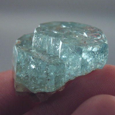 Blue Terminated Aquamarine Beryl Crystal Namibia  Litnon.com