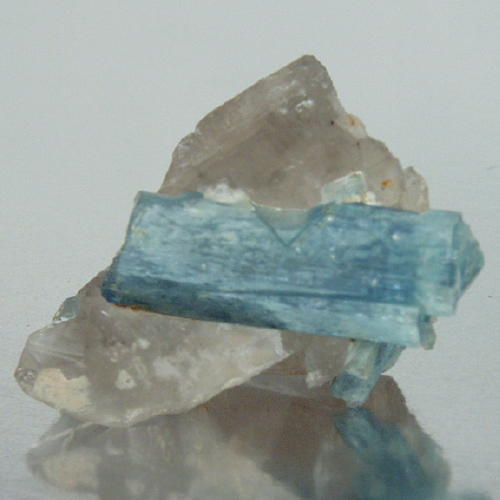 Blue Aquamarine Crystals Quartz Specimen Namibia  Litnon.com