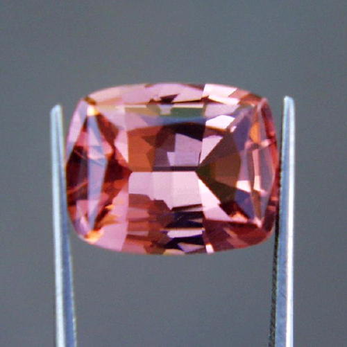 USA Cut Beautiful Pink Peach Tourmaline 8.40ct GLI<br> Sold Litnon.com