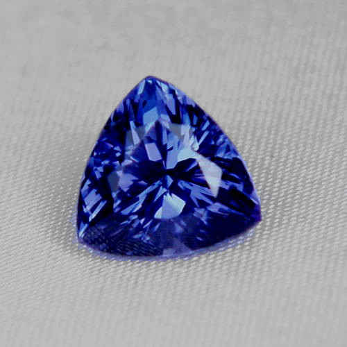 USA Cut Color and Quality Trillion Tanzanite 3.70ct  Litnon.com