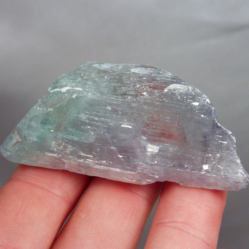 Bi Color Spodumene Kunzite Hiddenite Crystal 225ct  Litnon.com