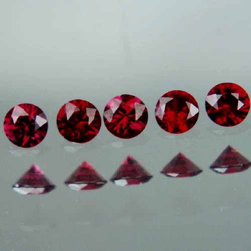 Rare Arizona Chrome Pyrope Ant Hill Garnets 6 pcs 4mm Rounds  Litnon.com