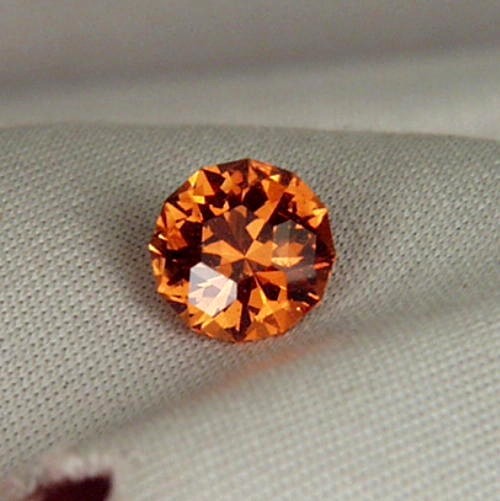 USA Cut Rare Golden Orange Afghan Grossular Garnet  Litnon.com