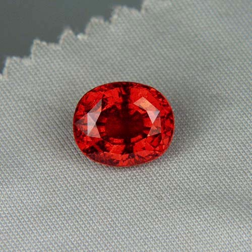  Red Orange Ceylon Cinnamon Grossular Garnet 4.63ct  Litnon.com