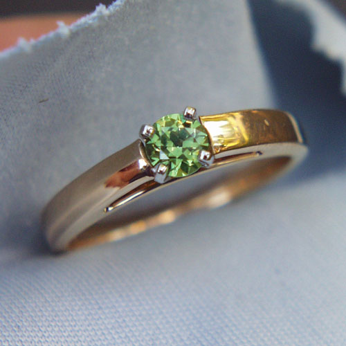 NR Top Quality Russian Demantoid Garnet 14kt Ring  Litnon.com
