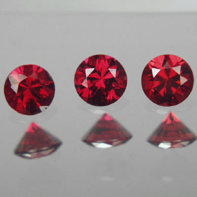 Rare Arizona Chrome Pyrope Ant Hill Garnet 5 mm Rounds Litnon.com