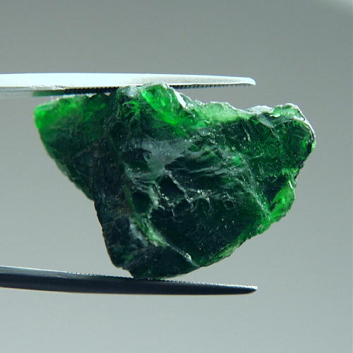 BIG Extreme Green Siberian Chrome Diopside Rough 39ct Litnon.com