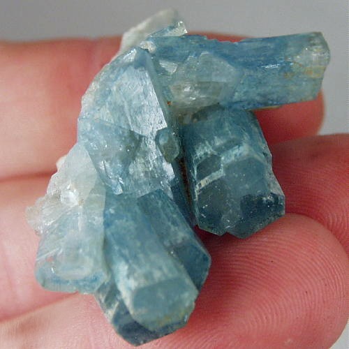Terminated Aquamarine Beryl Crystal Specimen Namibia GL Litnon.com