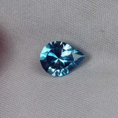 USA Cut Gem Cambodian Blue Zircon 2.43 ct  Litnon.com