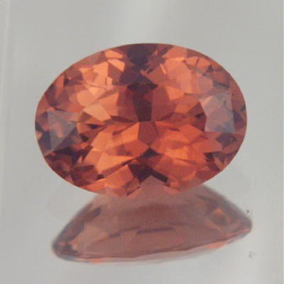 Top Cut Beautiful Peach Orange Color Tourmaline 9.44 ct  Litnon.com