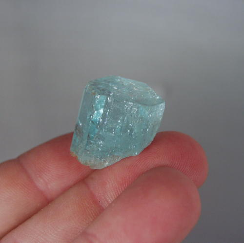 BLUE Terminated Aquamarine Beryl Crystal Namibia  Litnon.com