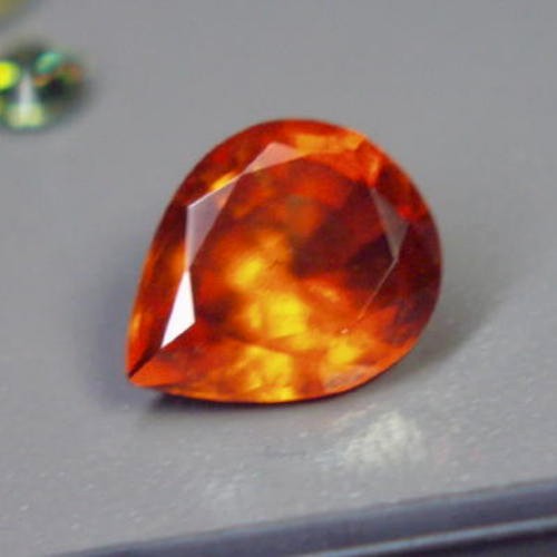 Glowing Ember Rare South East Asia Grossular Garnet 7.17 ct  Litnon.com