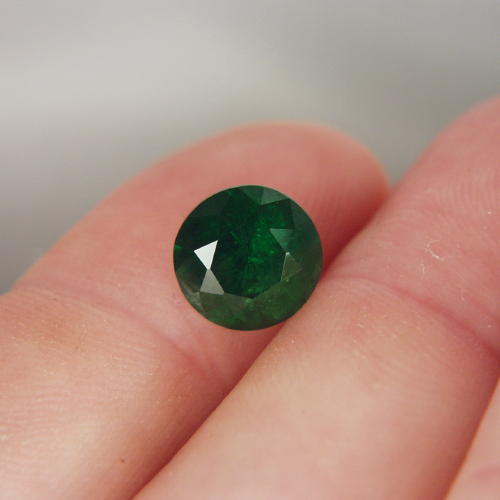 Huge Chrome Green Russian Demantoid Garnet 4.52 ct  Litnon.com