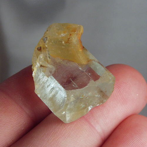 Terminated Aquamarine Beryl Crystal Specimen Pakistan GL Litnon.com