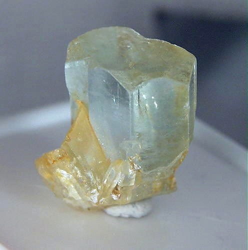 Terminated Aquamarine Beryl Crystal Specimen Pakistan GL Litnon.com