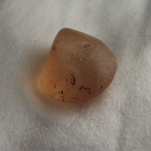 Clean Big Honey Zircon Facet Rough Tanzania 10.22ct GL Litnon.com