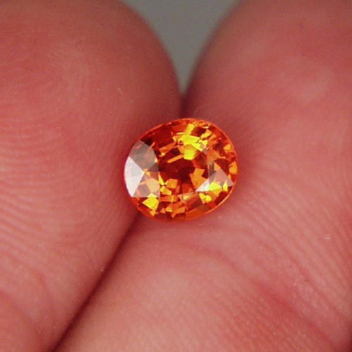 Color and Fire Gem Orange Mandarin Garnet Nigeria  Litnon.com