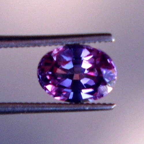 Ultra Rare Hot Pink To Blue Color Change Sapphire Litnon.com