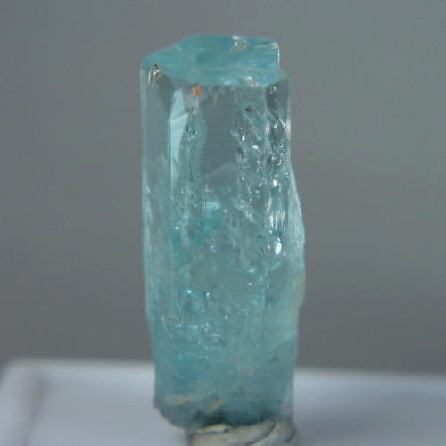 BLUE Terminated Aquamarine Beryl Crystal Namibia  Litnon.com