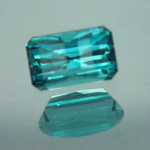  Neon Blue Color Top Cut Oyo Tourmaline 3.27 ct  Litnon.com