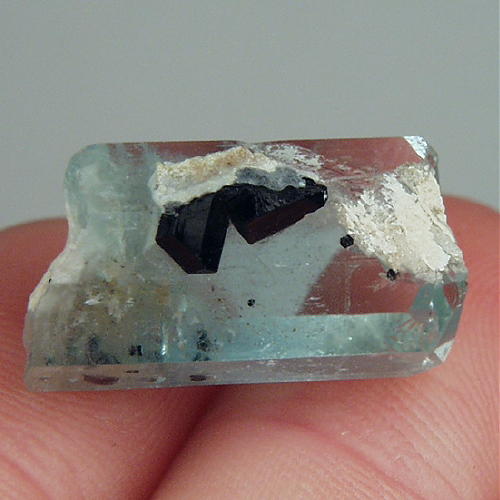 BLUE Terminated Aquamarine Beryl Crystal Namibia  Litnon.com