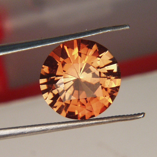 Ultra Rare Russian Imperial Topaz Round ct  Litnon.com