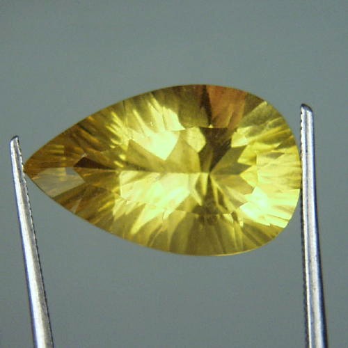  Collectors Fancy Cut Yellow Fluorite Afghanistan  Litnon.com