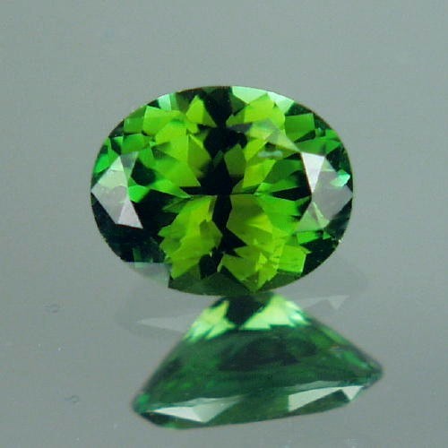 Top Cut Forest Green Tourmaline Afghanistan  Litnon.com
