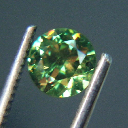 Brilliant Top Gem Old Mine Russian Demantoid Garnet  Litnon.com