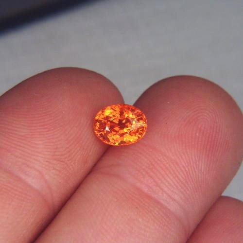 Color and Fire Gem Orange Mandarin Garnet Nigeria  Litnon.com