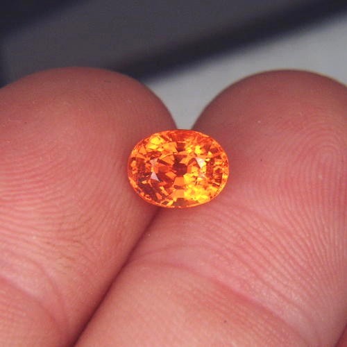 Color and Fire Gem Orange Mandarin Garnet Nigeria  Litnon.com