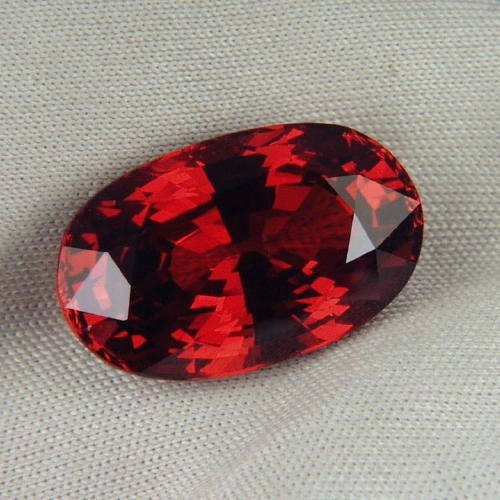  Color and Fire Big Red Spessartite Garnet 8.06ct GLIX Litnon.com