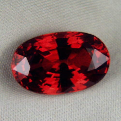  Color and Fire Big Red Spessartite Garnet 8.06ct GLIX Litnon.com