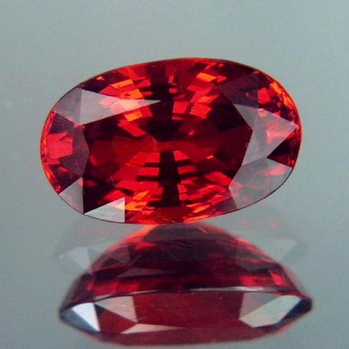  Color and Fire Big Red Spessartite Garnet 8.06ct GLIX Litnon.com
