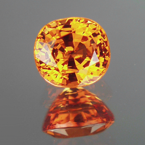 Color and Fire Certified Gem Orange Mandarin Garnet 6.62 Litnon.com