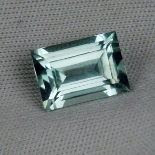 Top Cut and Bright Pastel Green Tourmaline Afghanistan GL Litnon.com